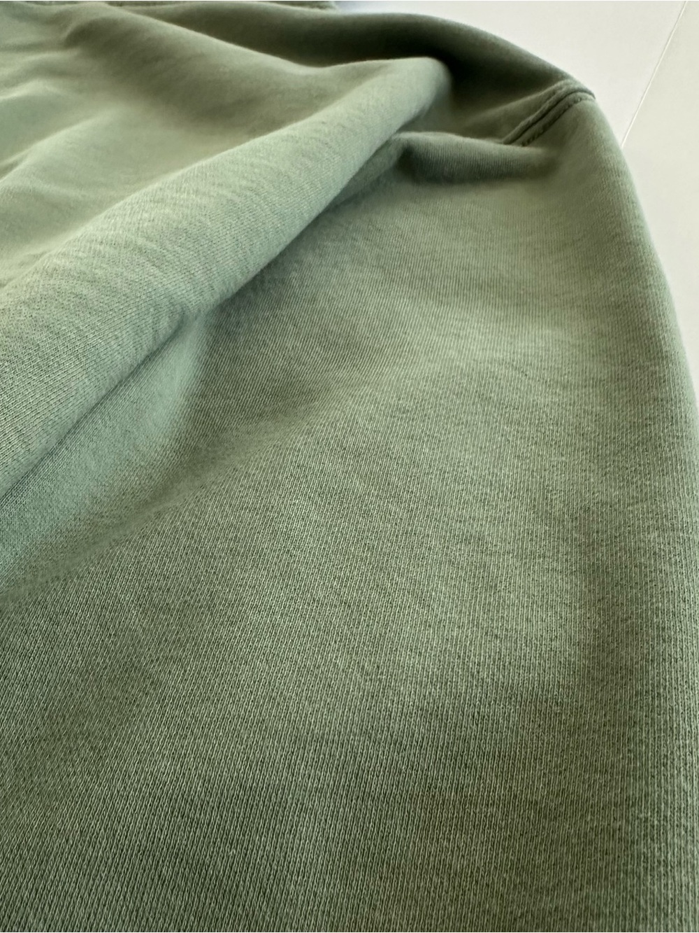 J.Crew University Terry Zip-Up Hoodie with Logo Embroidery in Pale Cypress | XL - Picture 11 of 13